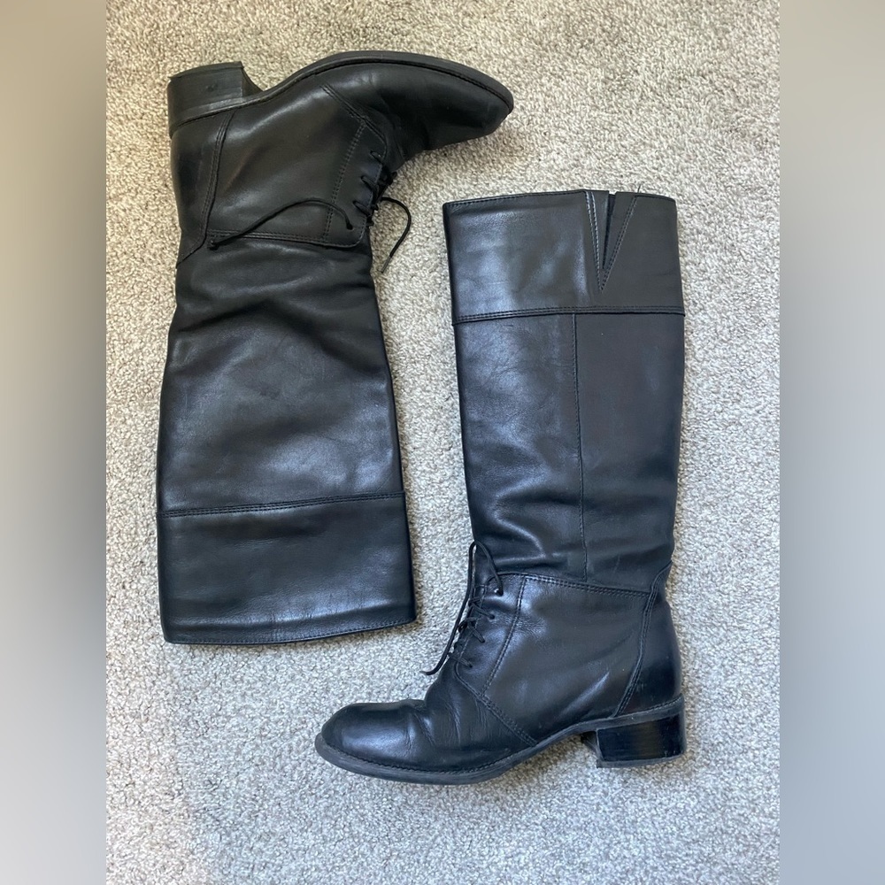 Blondo women’s knee high black boots, 8​​​​